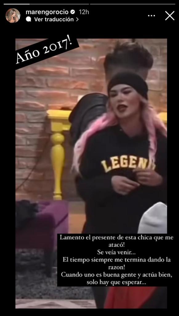 Rocío Marengo recordó su rencilla con Angie Jibaja