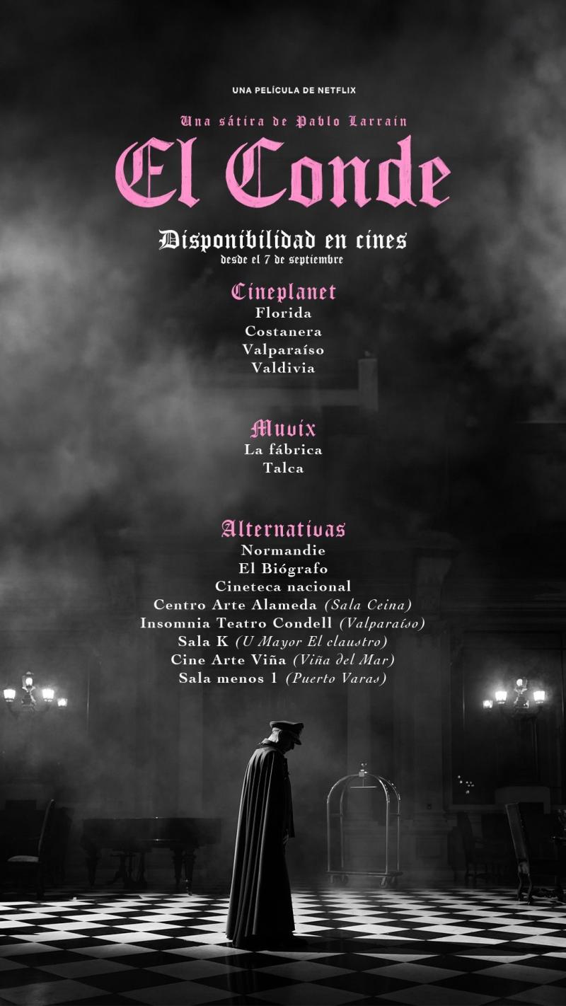 ¿Dónde ver "El Conde?