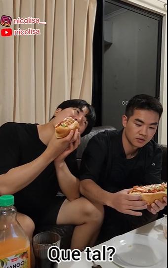 Divertida reacción de dos coreanos al probar As italiano