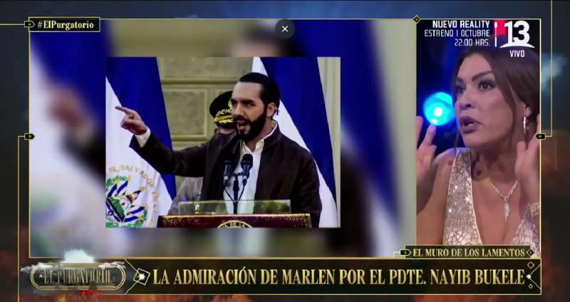 "Acá necesitamos mano dura": Marlen Olivari manifestó su admiración por Nayib Bukele