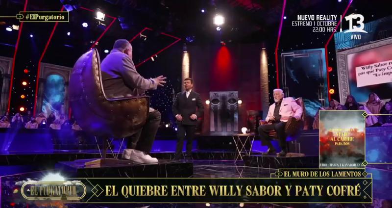 Willy Sabor reveló por qué se decepcionó de Paty Cofré