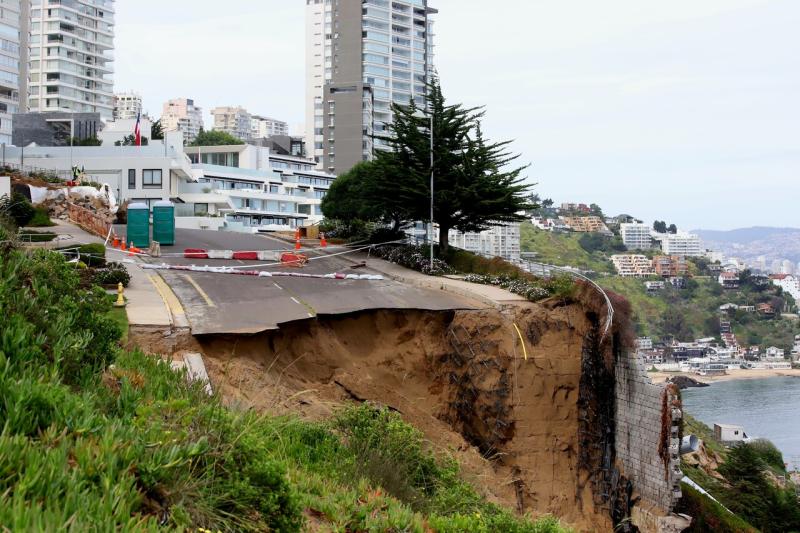 MOP confirma traslado de rocas para socavones de Viña del Mar - Agencia Uno