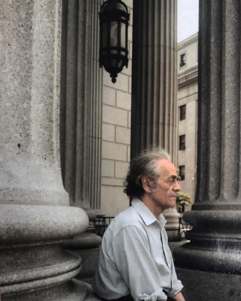 Nicanor Parra, poeta, matemático y físico chileno.