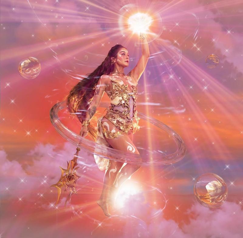 Comparan a Denise Rosenthal con Sailor Moon por llamativa foto