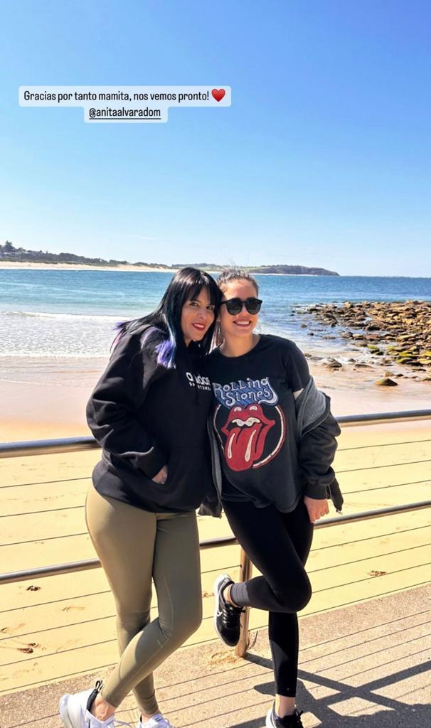 Anita Alvarado recibió emotivos mensajes de sus hijas