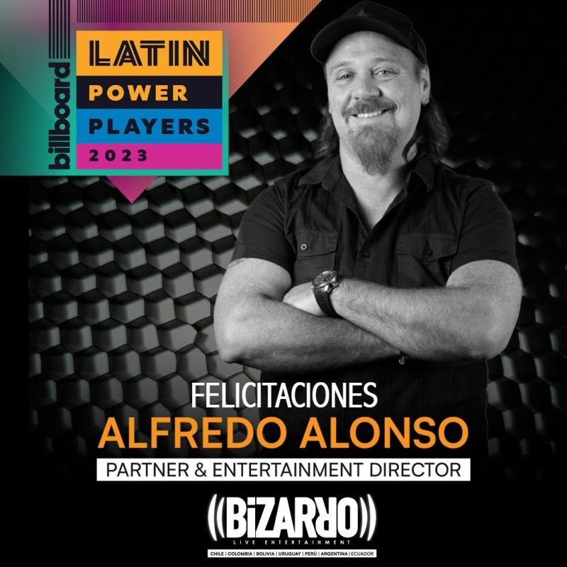 Alfredo Alonso es destacado por la revista Billboard