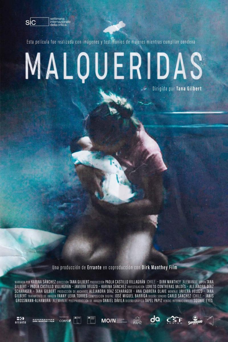 Afiche de "Malqueridas", de la cineasta chilena Tana Gilbert.