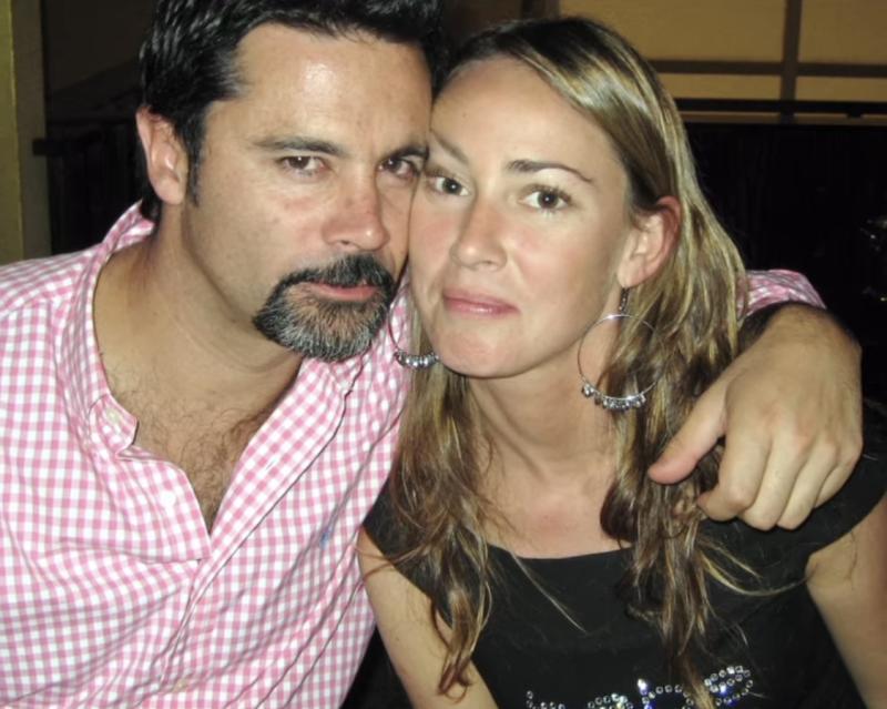 Felipe Camiroaga y Lorena Álamos