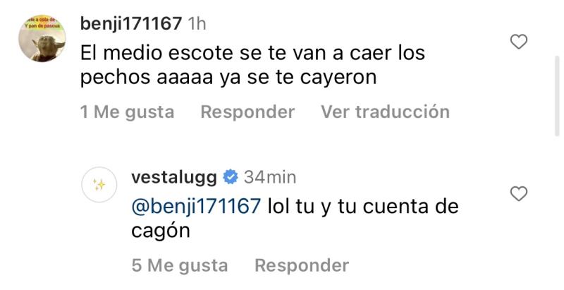 Vesta Lugg - Instagram