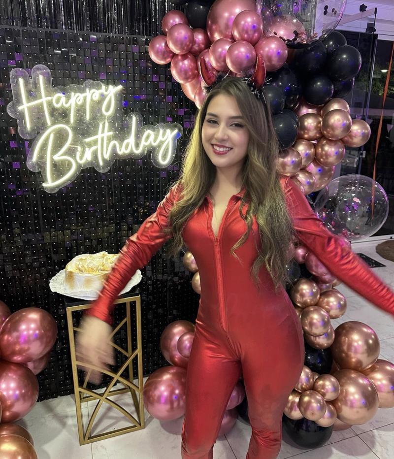 Hija de Flaviana Seeling cumplió 20 años