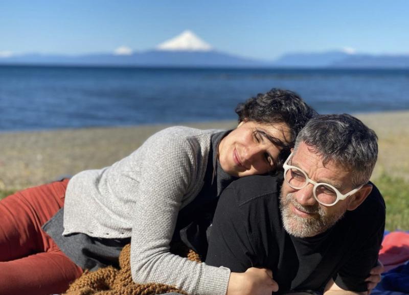 Felipe Braun y su esposa Sofía Schmidt