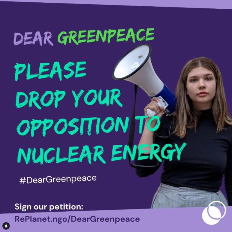 Jóvenes contra Greenpeace