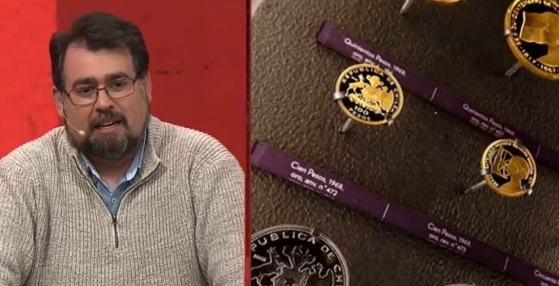 Cristóbal García-Huidobro colecciona billetes