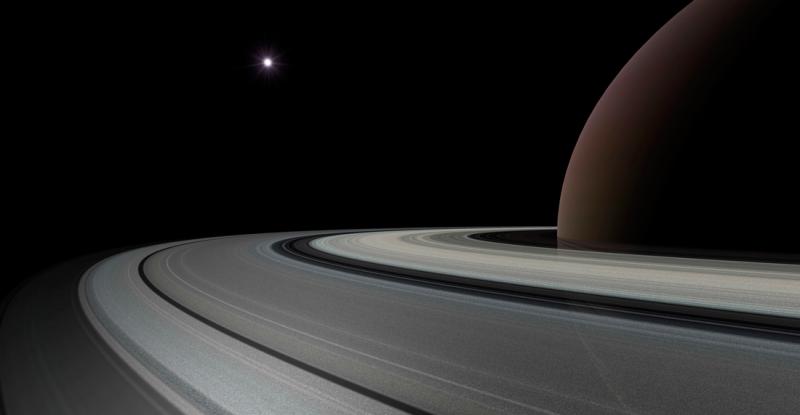 Saturno y sus anillos