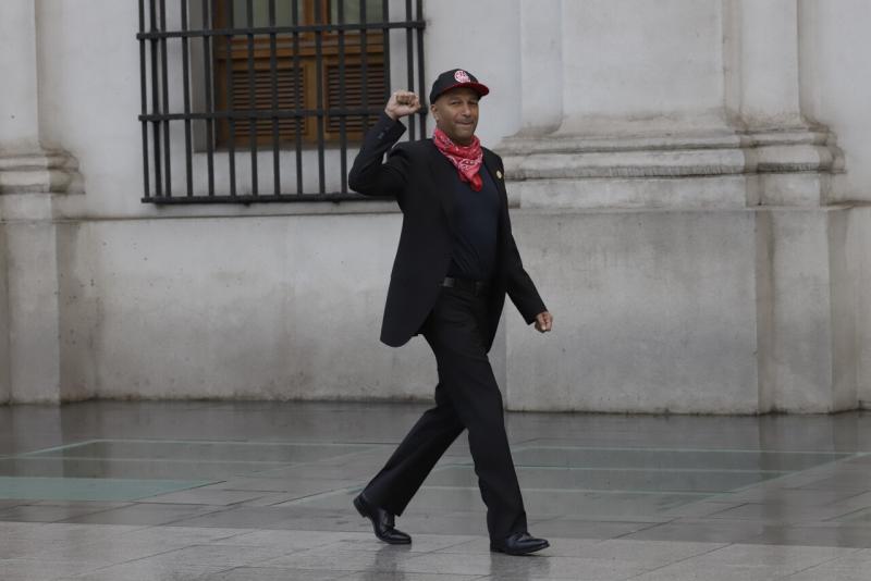 Tom Morello en La Moneda