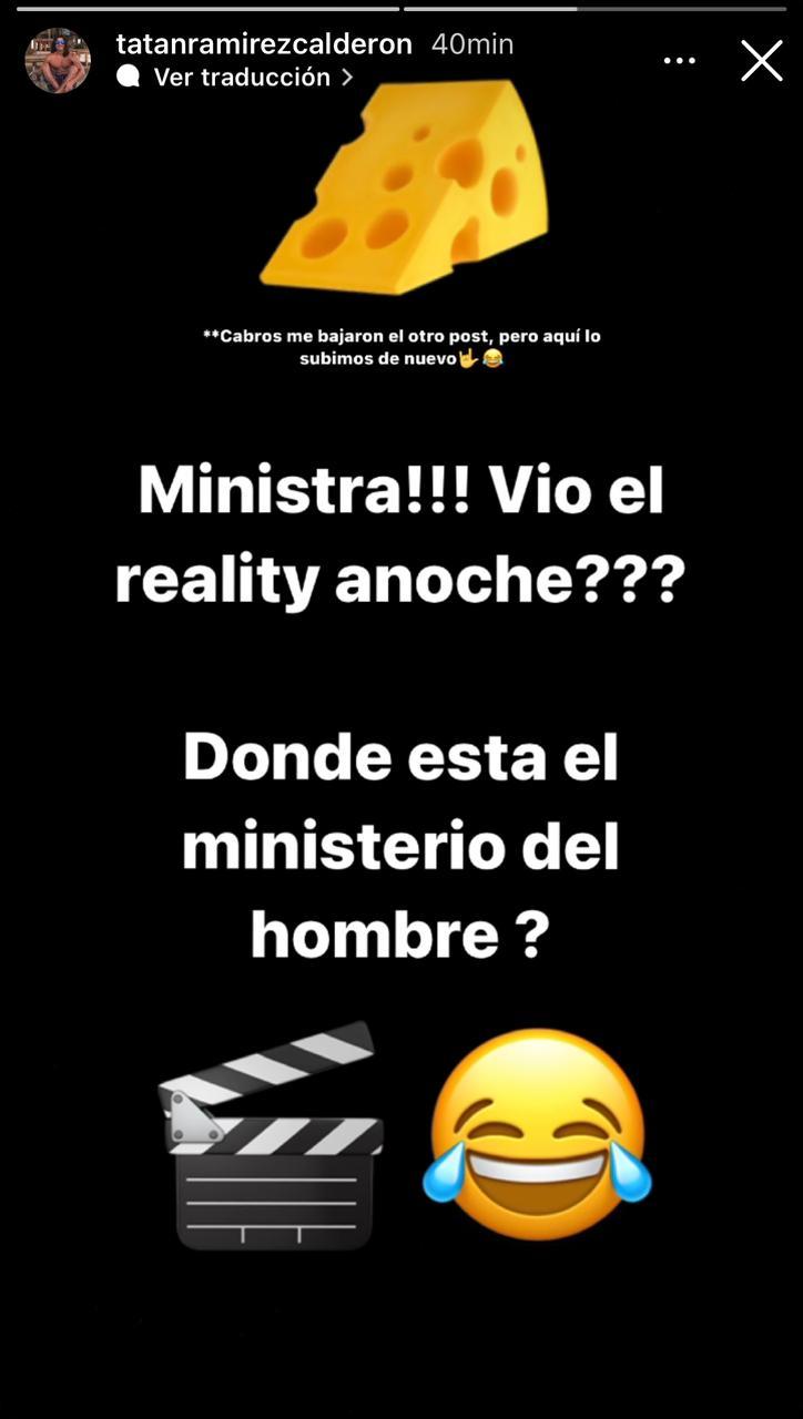 Cuestionable mensaje de Seba Ramírez