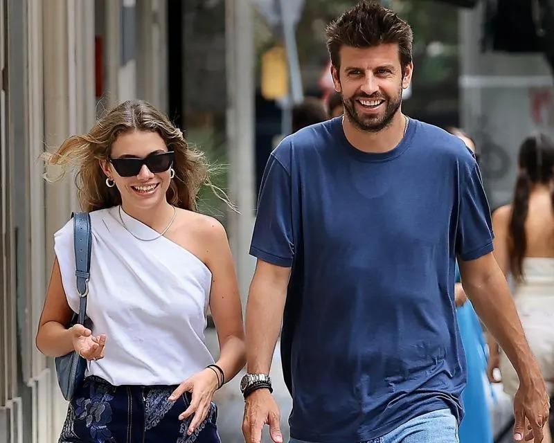 Gerard Piqué y Clara Chía