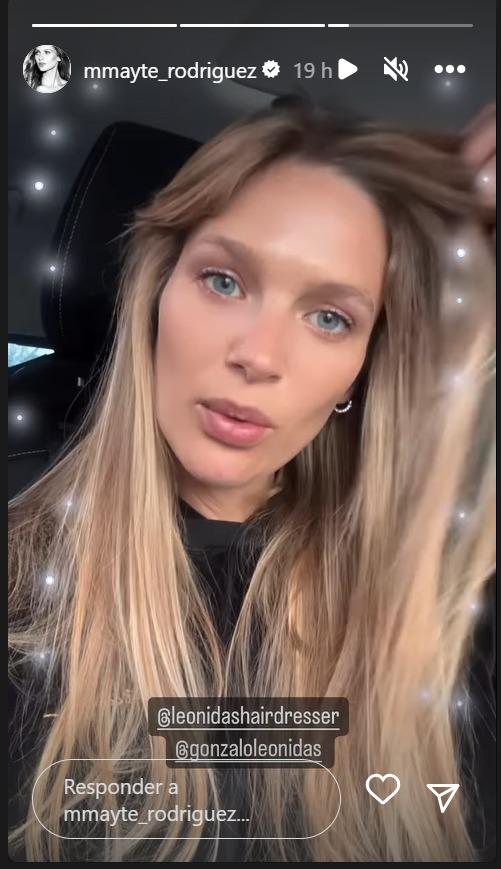 Nuevo look Mayte Rodríguez