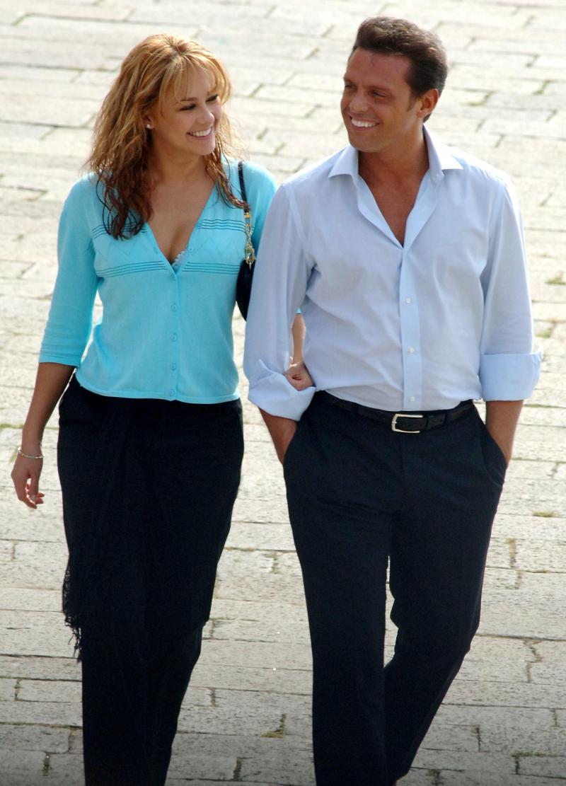 Aracely Arámbula y Luis Miguel