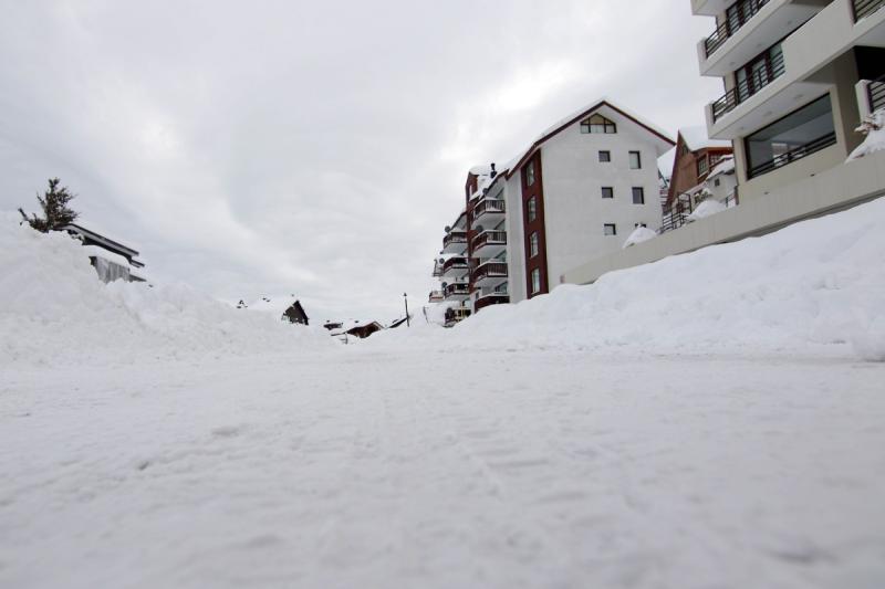Sector La Parva donde fue encontrado el cuerpo sin vida