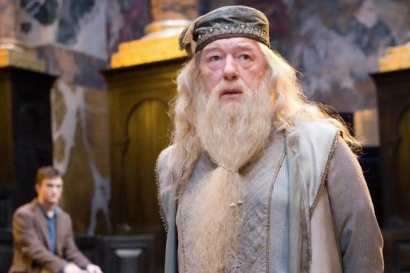 Michael Gambon como Albus Dumbledore en "Harry Potter"