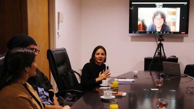 Ministra de las Culturas, las Artes y el Patrimonio, Carolina Arredondo.