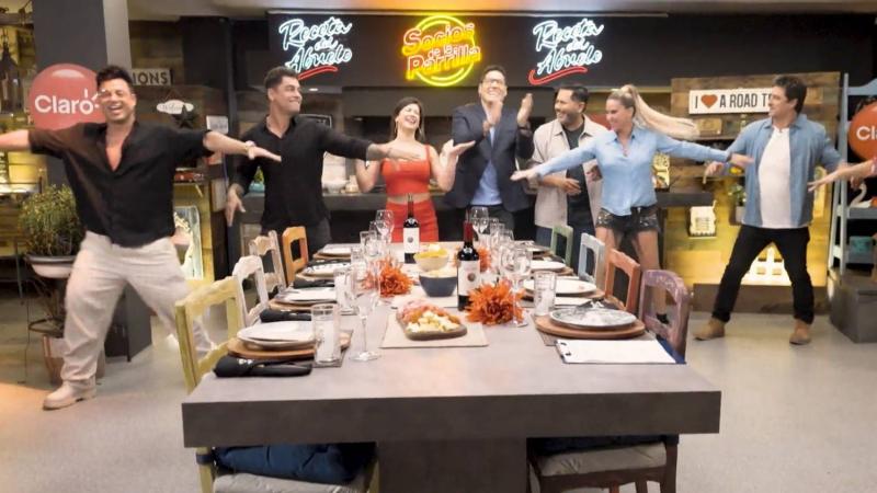 Axé Bahía fue invitado a Socios de la Parrilla