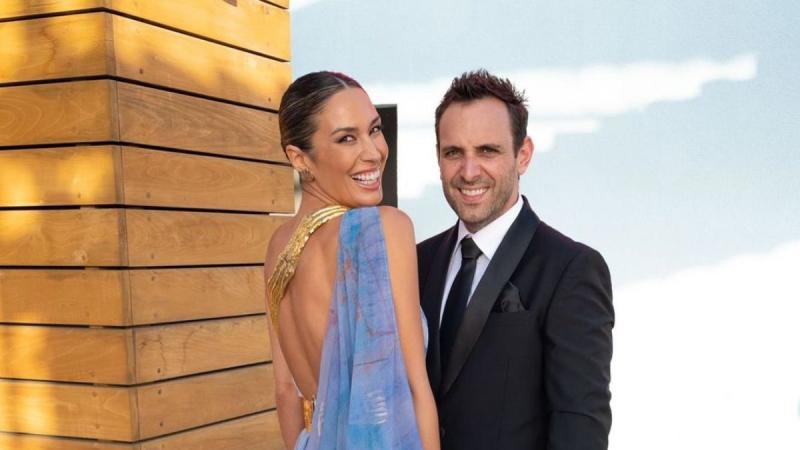 Vanesa Borghi y su pareja