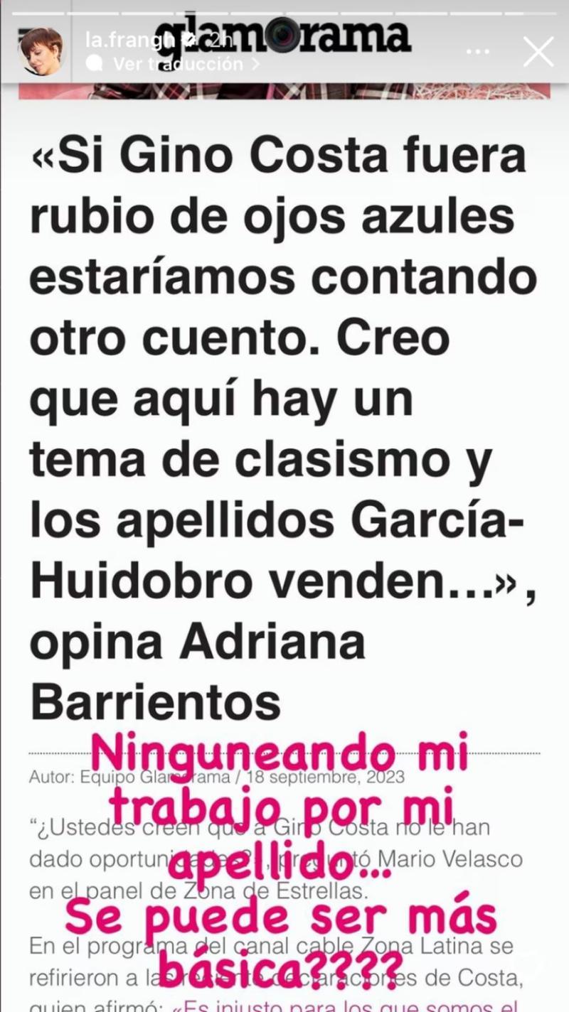 Critican a Adriana Barrientos por usar tema de Gustavo Cerati