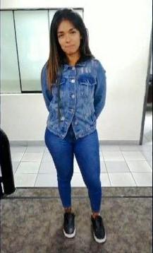 Shirley Arica tras su detención