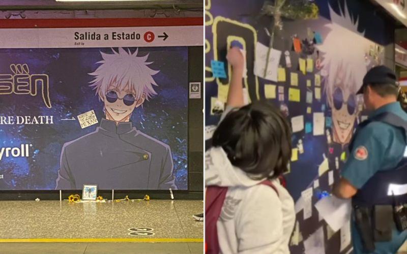 ¡Atención fanáticos de Jujutsu Kaisen!: Metro de Santiago sorteará la viral animita de Satoru Gojo
