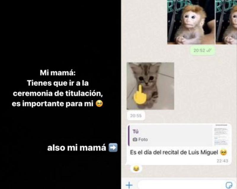 Graduación de su hijo y concierto de Luis Miguel eran el mismo día: prefirió ir a ver al sol de México