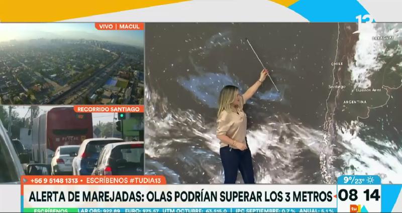 Alerta de marejadas: olas podrían superar los tres metros