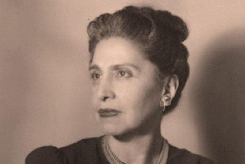 Amanda Labarca en el Día del Profesor