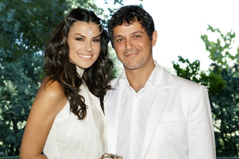 Raquel Perera y Alejandro Sanz