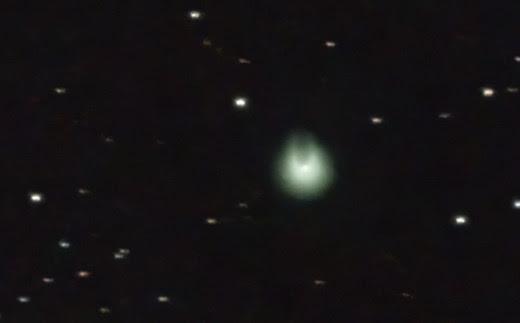 "Cometa diablo", vía X (ex Twitter) Luis Moreno Gómez. Crédito: David Strange de Salcombe Regis, East Devon, Reino Unido.