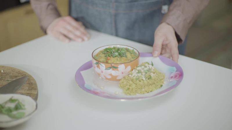 Dal de lentejas rojas