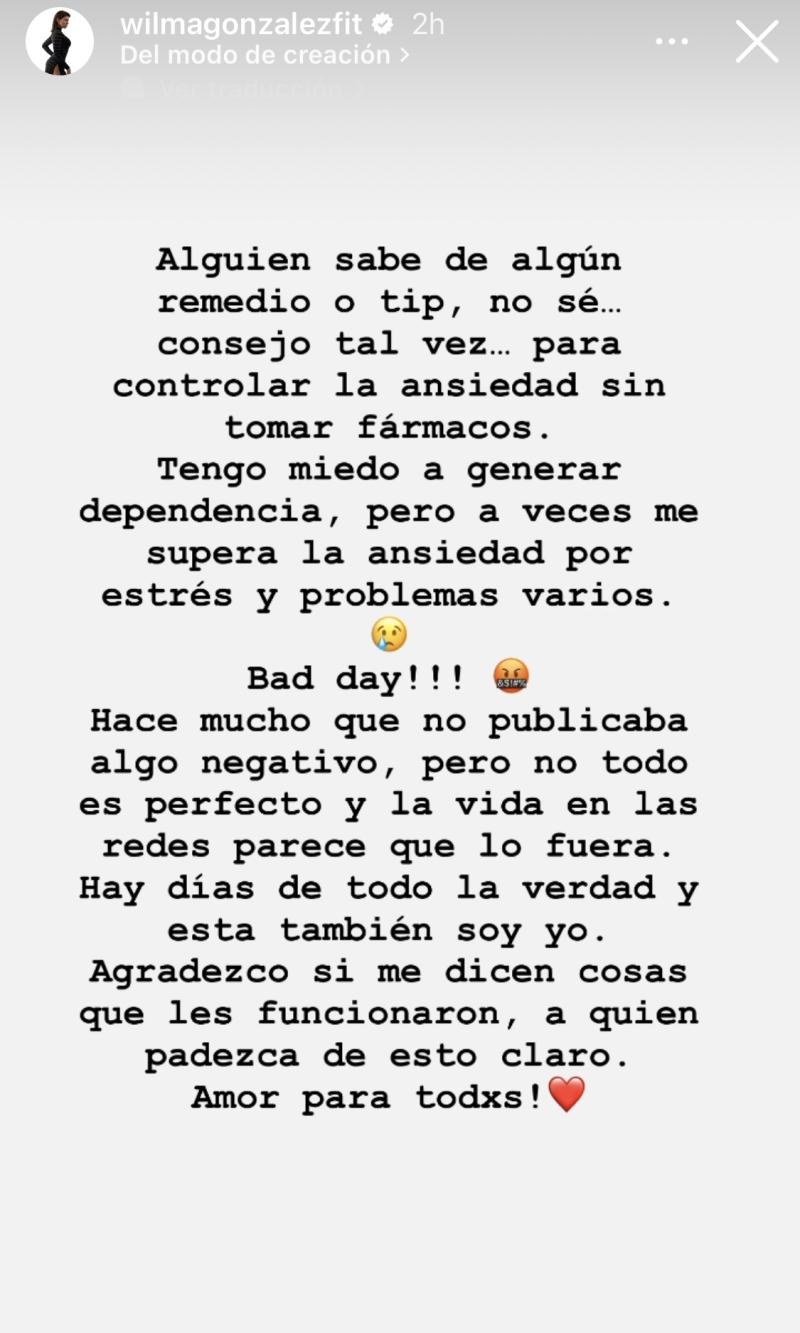 Wilma González - Instagram