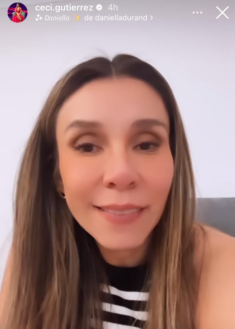 Cecilia Gutiérrez actualiza estado de Jean Philippe Cretton