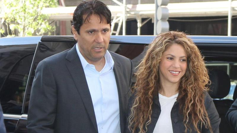 Shakira y su hermano Tonino