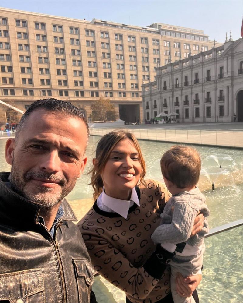 Iván Núñez y Thaís Jordåo