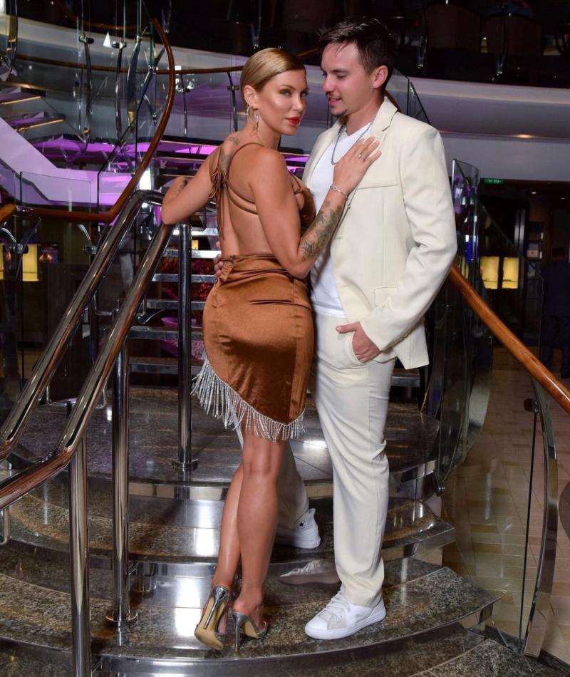 Wilma González y Nicolás Seguel cumplieron cinco años juntos