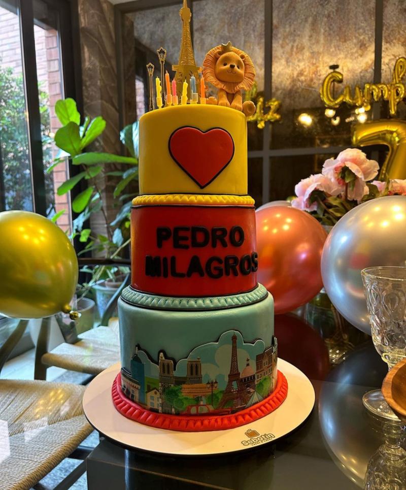 Hijo de Javiera Suárez y Cristián Arriagada cumplió 7 años