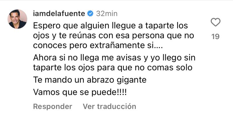 Cristián de la Fuente reacciona a publicación de Jean Philippe Cretton