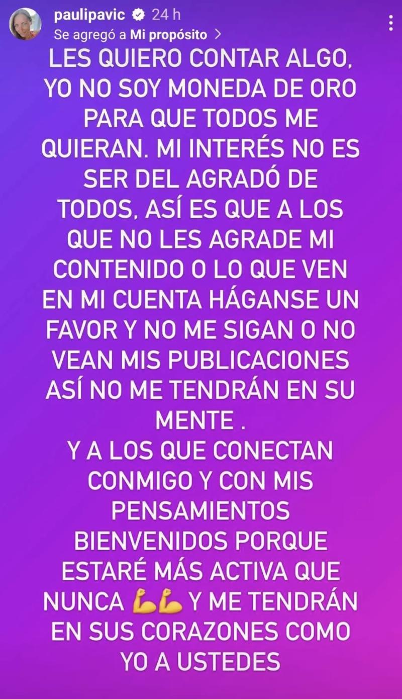 Paula Pavic - Instagram