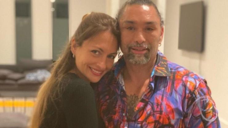 Paula Pavic y Marcelo Ríos
