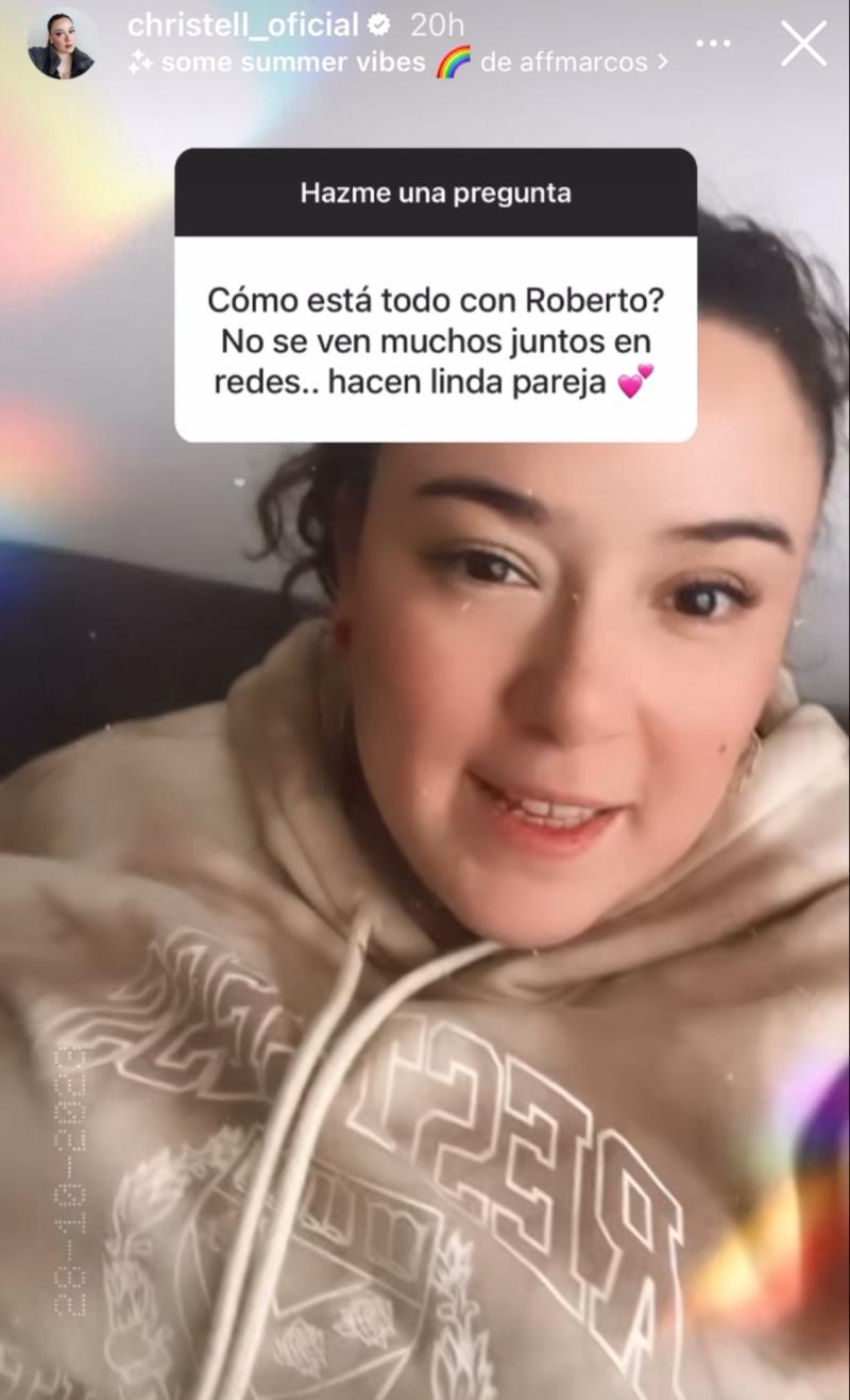 Christell Rodríguez aclara situación sentimental en redes sociales