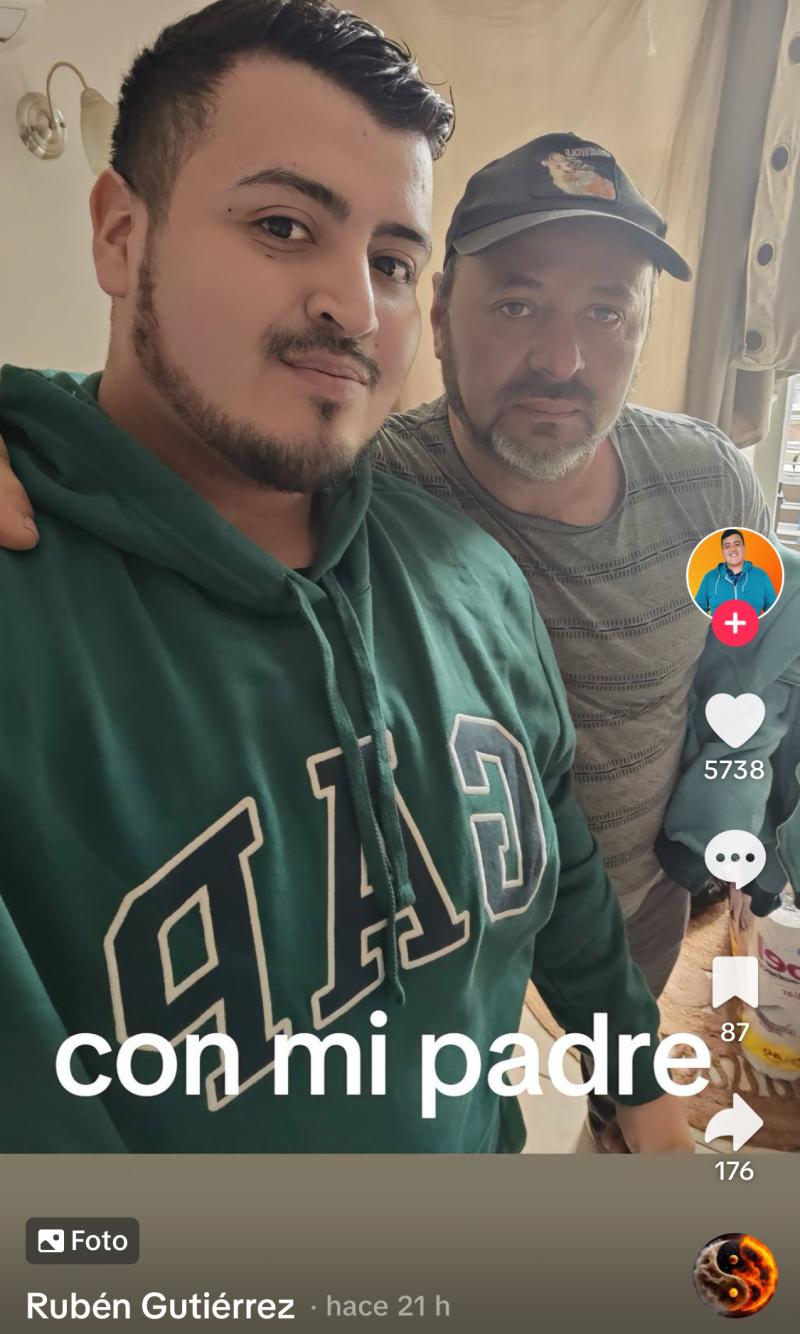 Rubén Gutiérrez impacta con brutal cambio físico