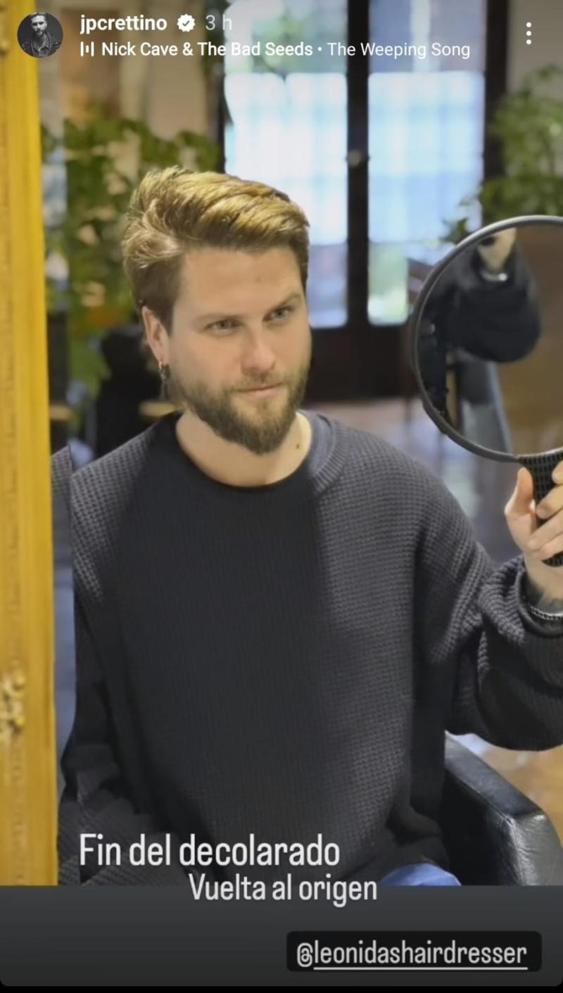 Jean Philippe Cretton y su radical cambio de look