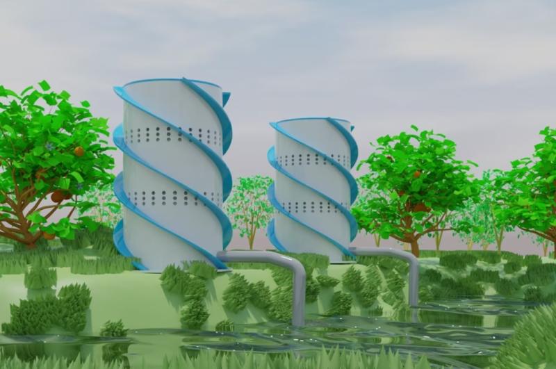 Kraken, el dispositivo que consigue agua a partir del aire